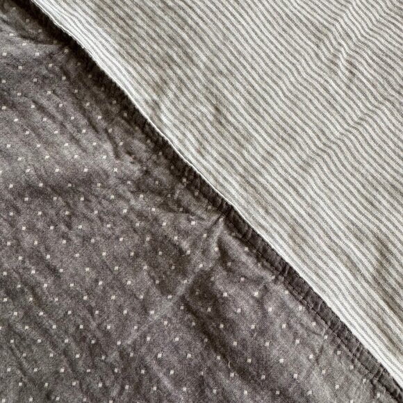 KENNETH COLE Reversible Queen Duvet Cover - Picture 9 of 14